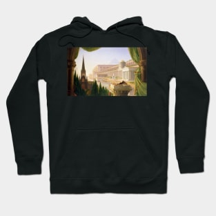 Architect's Dream by Thomas Cole Hoodie